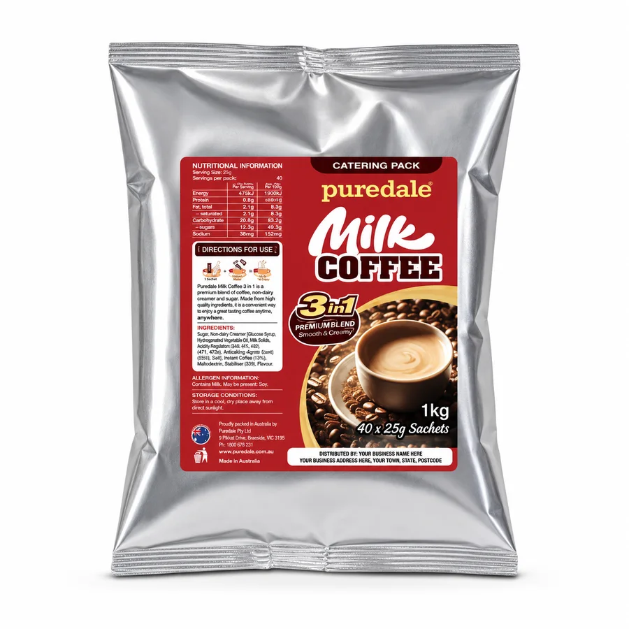 Pure Dale Coffee Catering Foil Pack 1kg