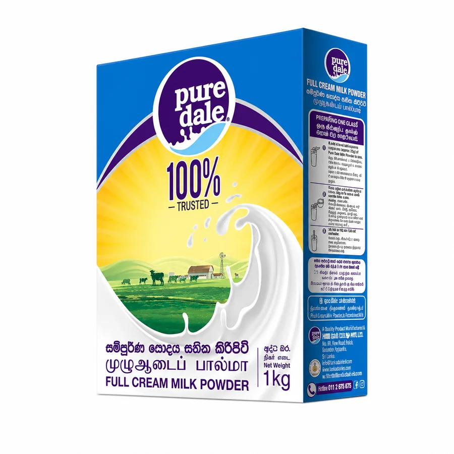 Pure Dale Full Cream Box Pack 1kg